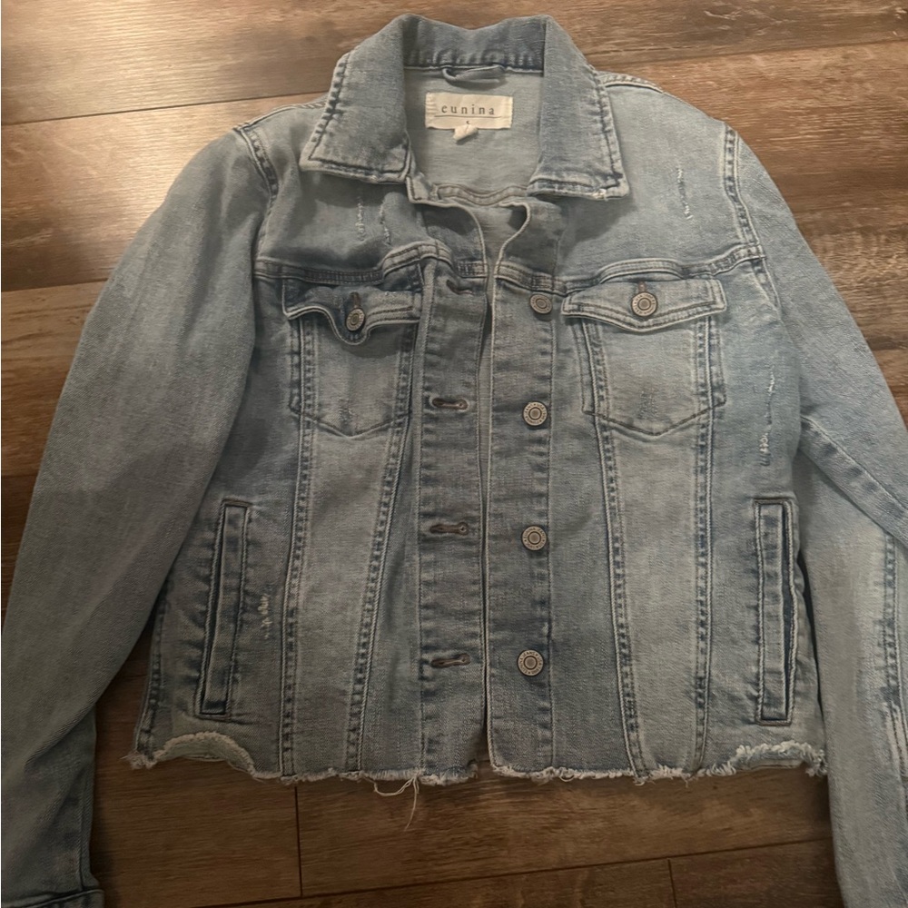 EUNINA Jean jacket womens small